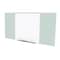 Ghent Combo Whiteboard/Bulletin, Mag Por/Vnyl, Styl D, 4 ft H x 8 ft W, Silver SPC48D-V-193 - alternate 1